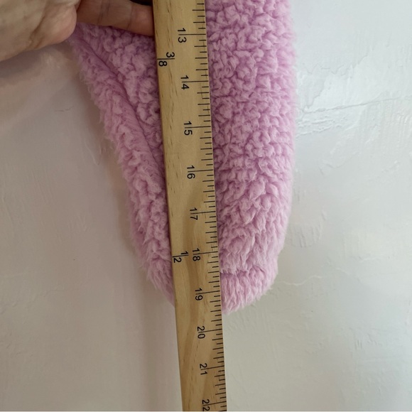 Hello Kitty Sweatshirt Sweatshirt Size Medium Women  Pink Longsleeve Sherpa Soft - Picture 8 of 9